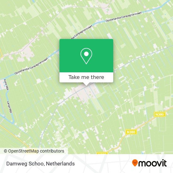 Damweg Schoo map