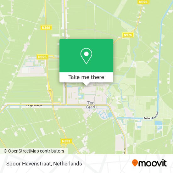 Spoor Havenstraat map