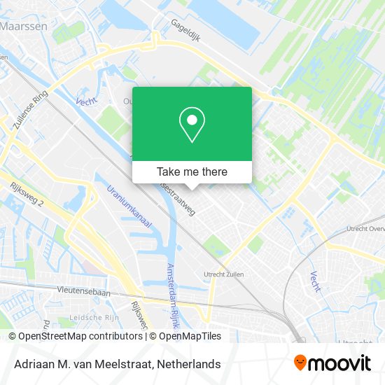 Adriaan M. van Meelstraat map