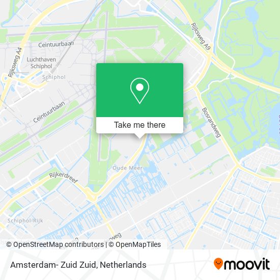 Amsterdam- Zuid Zuid Karte