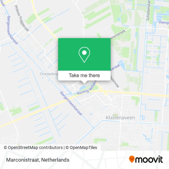 Marconistraat map