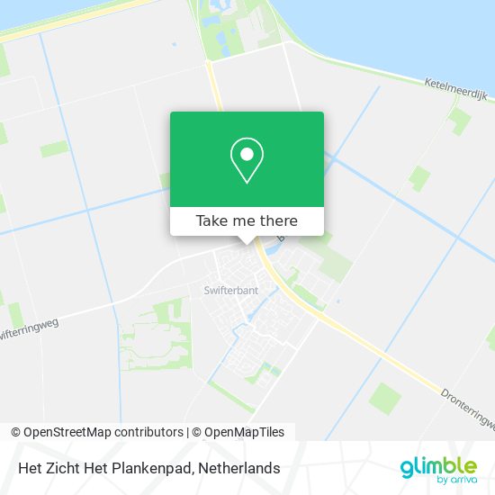 Het Zicht Het Plankenpad Karte