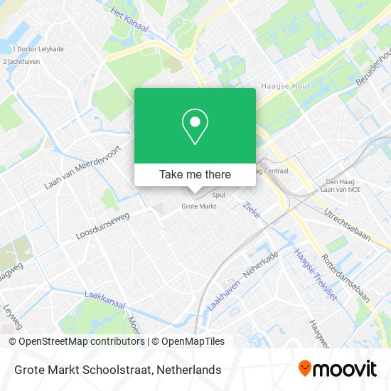 Grote Markt Schoolstraat map