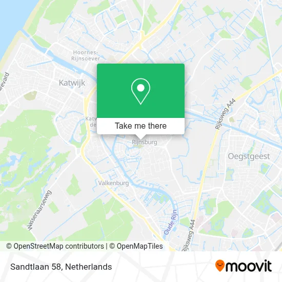 Sandtlaan 58 map