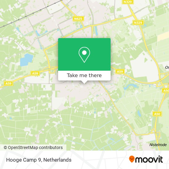 Hooge Camp 9 map