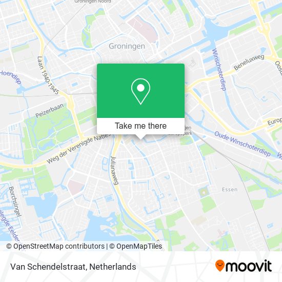 Van Schendelstraat map
