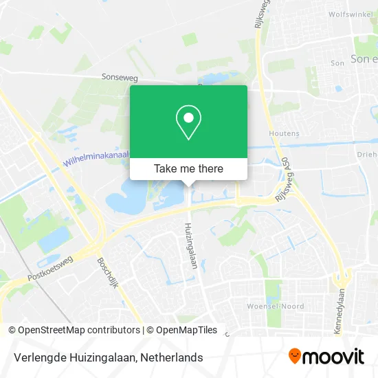 Verlengde Huizingalaan map