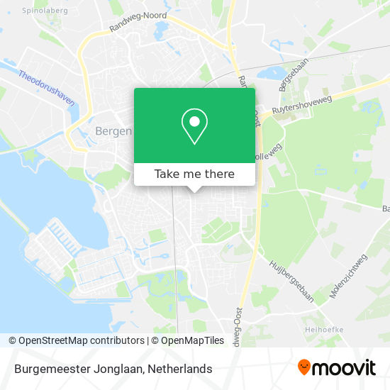 Burgemeester Jonglaan map