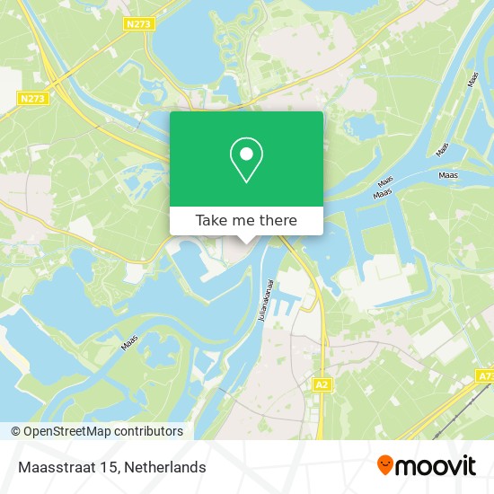Maasstraat 15 map