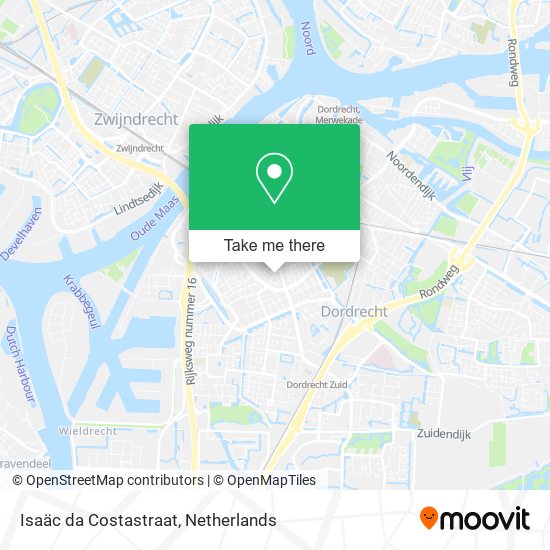 Isaäc da Costastraat map