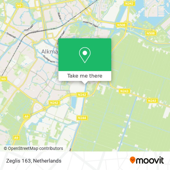 Zeglis 163 map