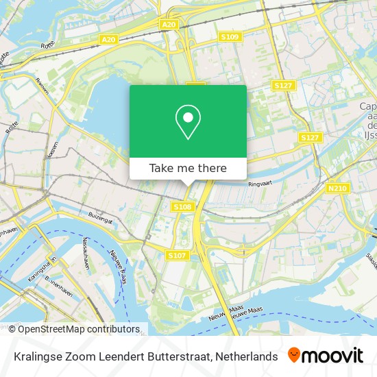Kralingse Zoom Leendert Butterstraat map