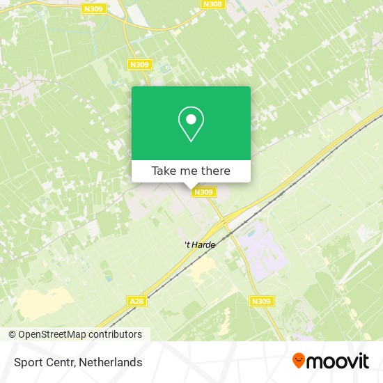 Sport Centr map