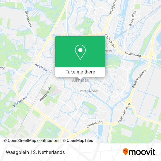 Waagplein 12 map
