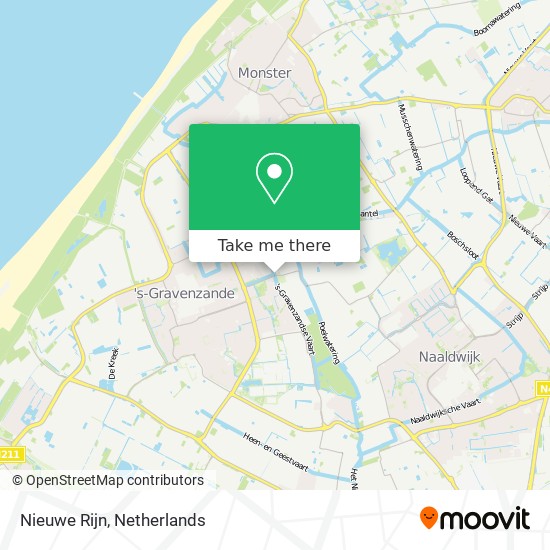 Nieuwe Rijn map