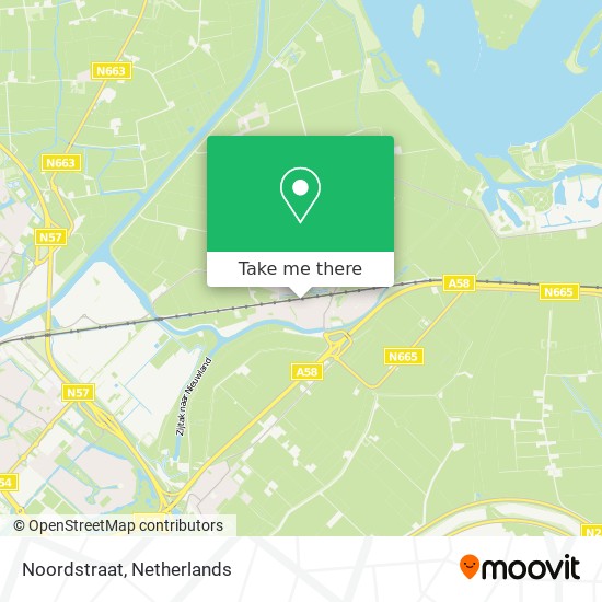 Noordstraat map