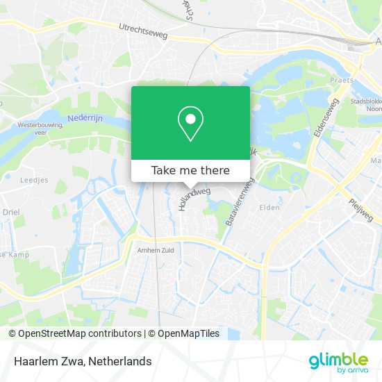 Haarlem Zwa Karte