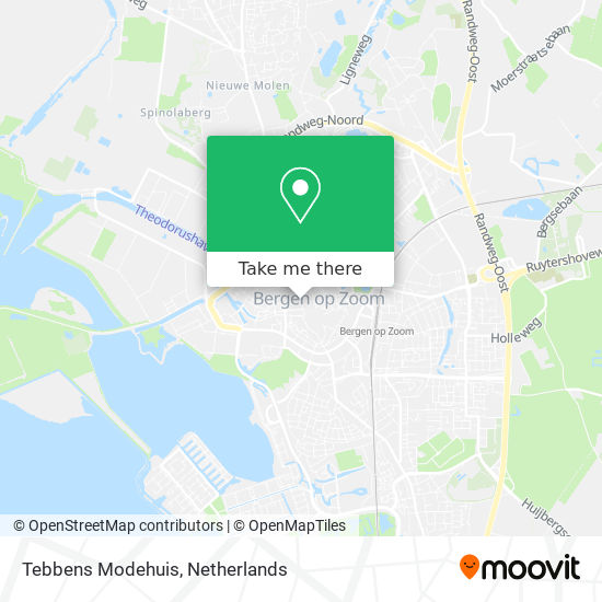 Tebbens Modehuis map