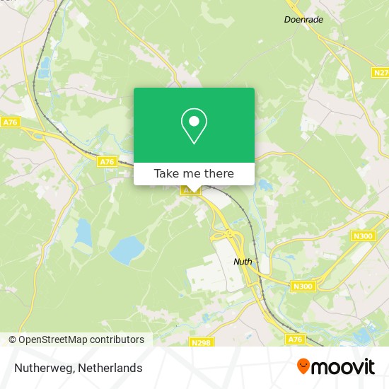 Nutherweg map