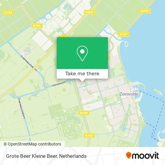 Grote Beer Kleine Beer map