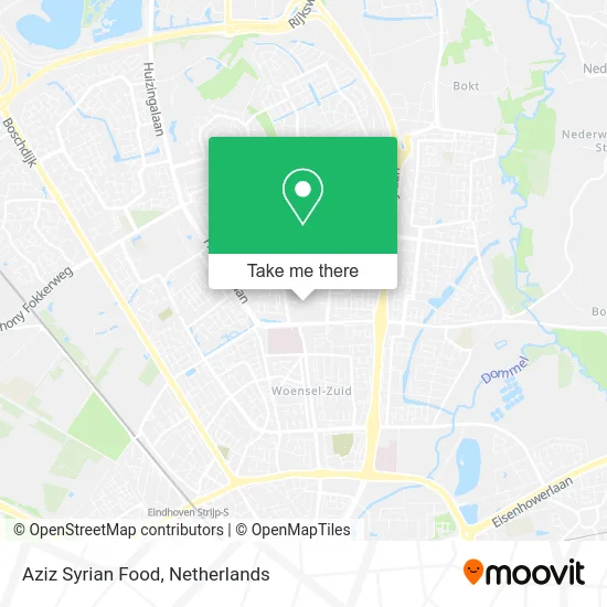 Aziz Syrian Food map