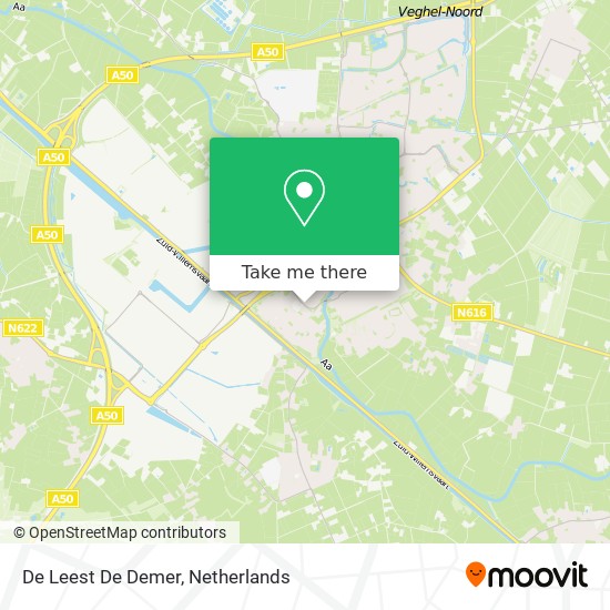 De Leest De Demer map