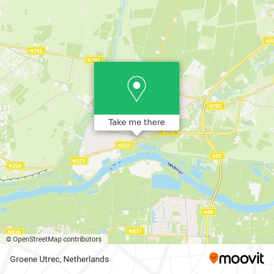 Groene Utrec map
