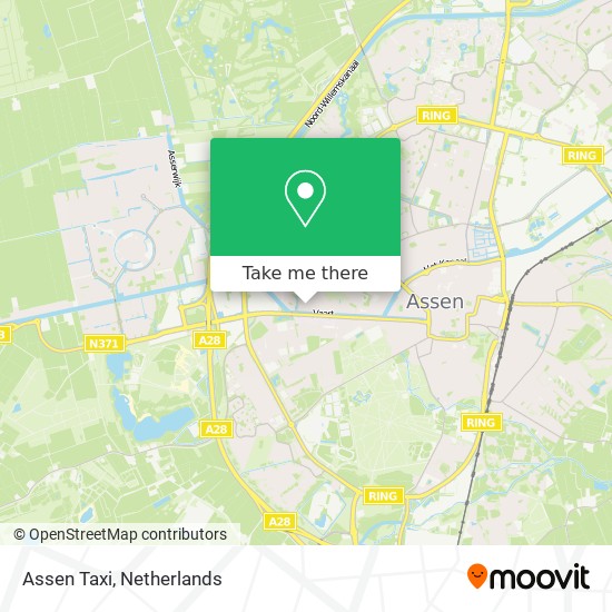 Assen Taxi map