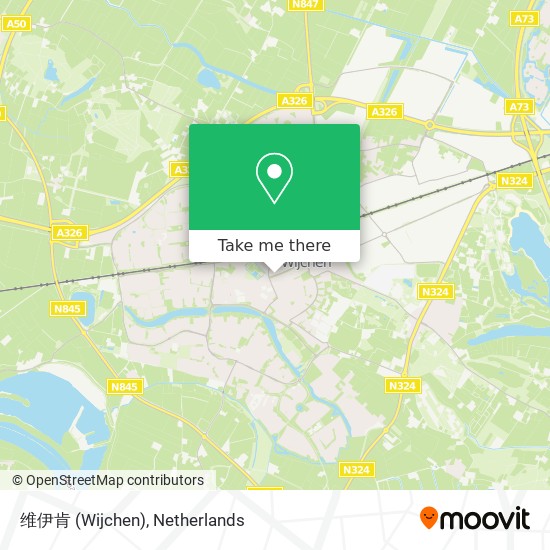 维伊肯 (Wijchen) map