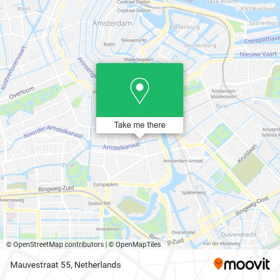 Mauvestraat 55 map