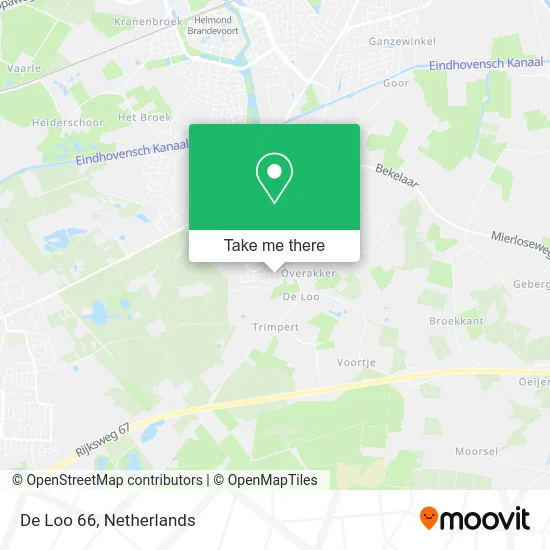 De Loo 66 map
