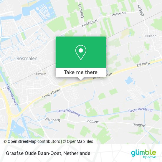 Graafse Oude Baan-Oost map