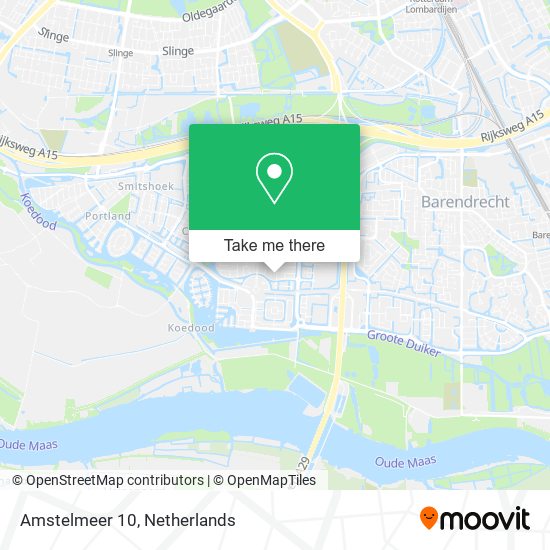 Amstelmeer 10 map