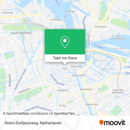 Rokin Duifjessteeg map