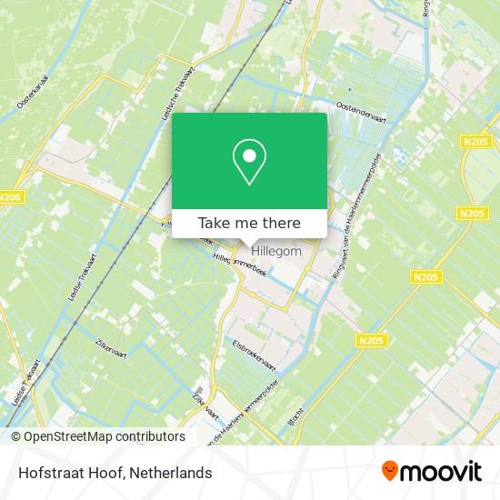 Hofstraat Hoof map