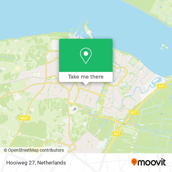 Hooiweg 27 map