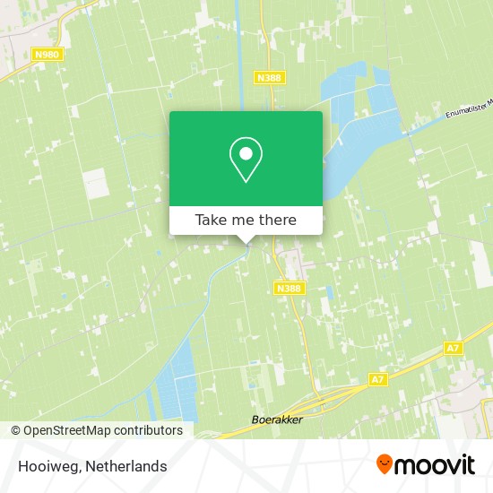 Hooiweg map