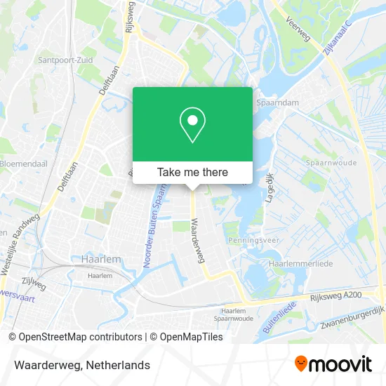Waarderweg map