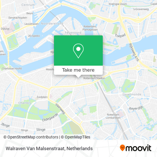 Walraven Van Malsenstraat Karte