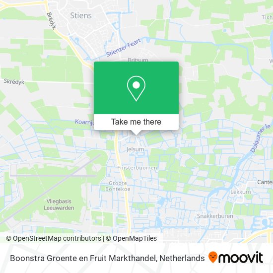 Boonstra Groente en Fruit Markthandel map