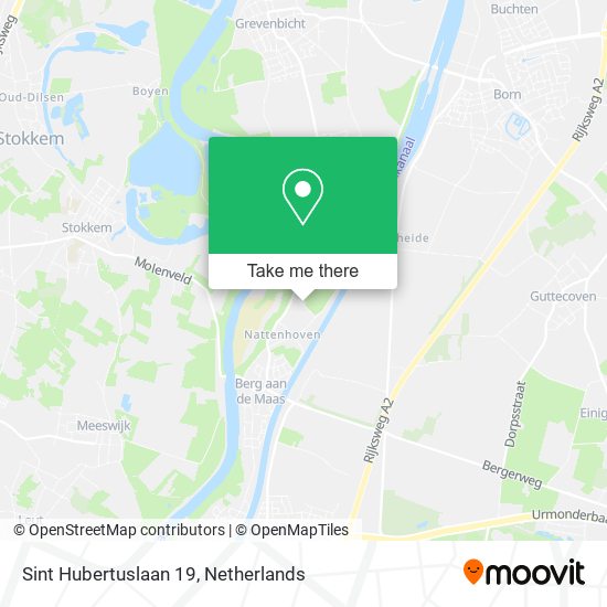 Sint Hubertuslaan 19 map