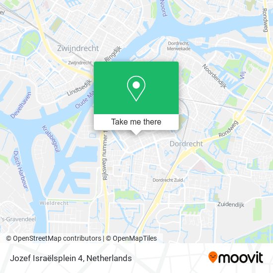 Jozef Israëlsplein 4 map