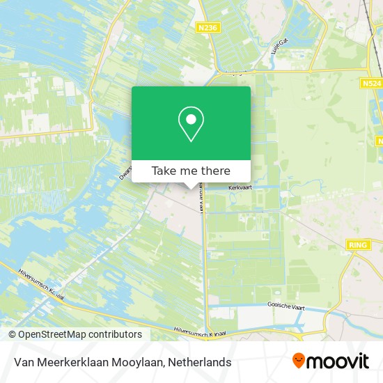 Van Meerkerklaan Mooylaan map