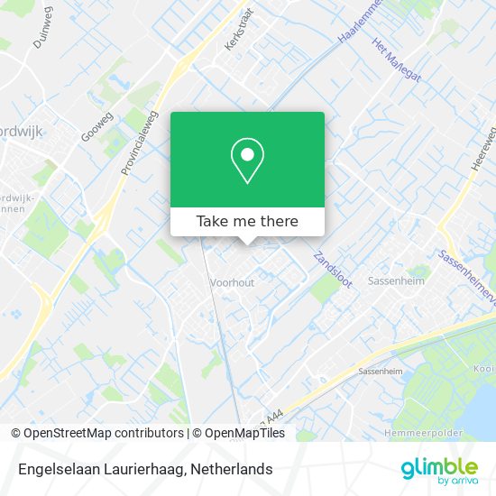 Engelselaan Laurierhaag map