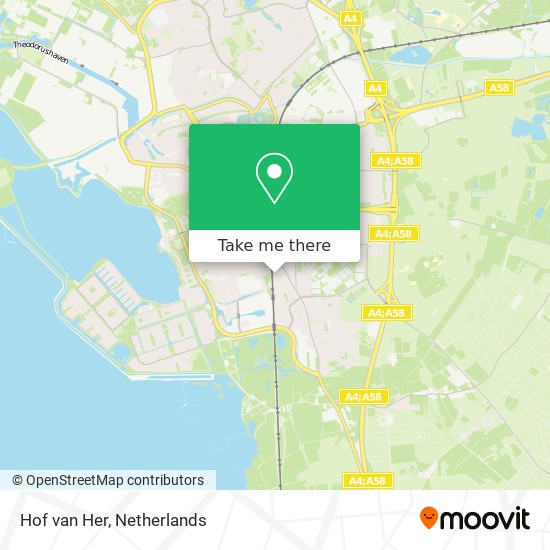 Hof van Her map