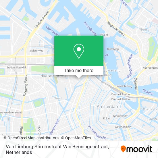 Van Limburg Stirumstraat Van Beuningenstraat map