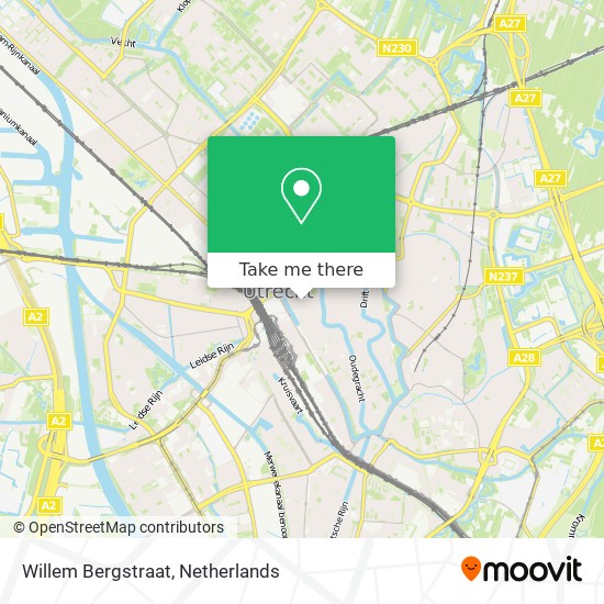 Willem Bergstraat map