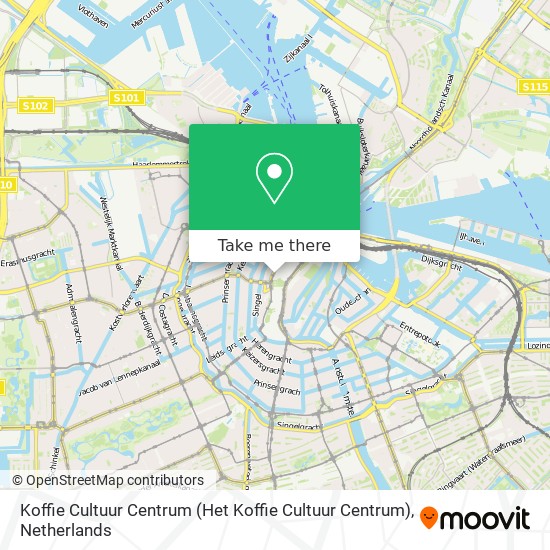 Koffie Cultuur Centrum map
