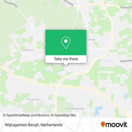 Wijkagenten Bergh map