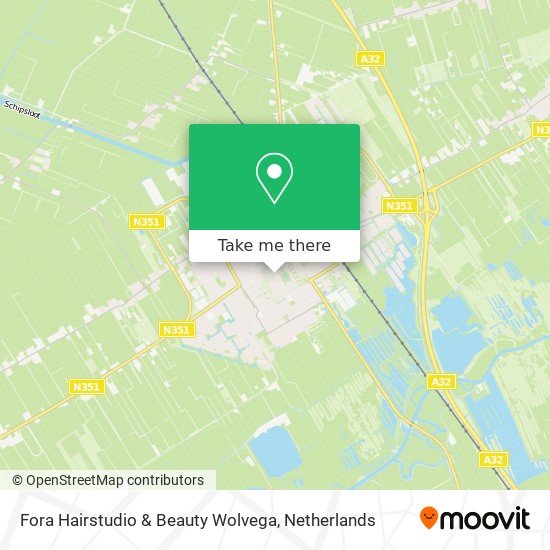 Fora Hairstudio & Beauty Wolvega map